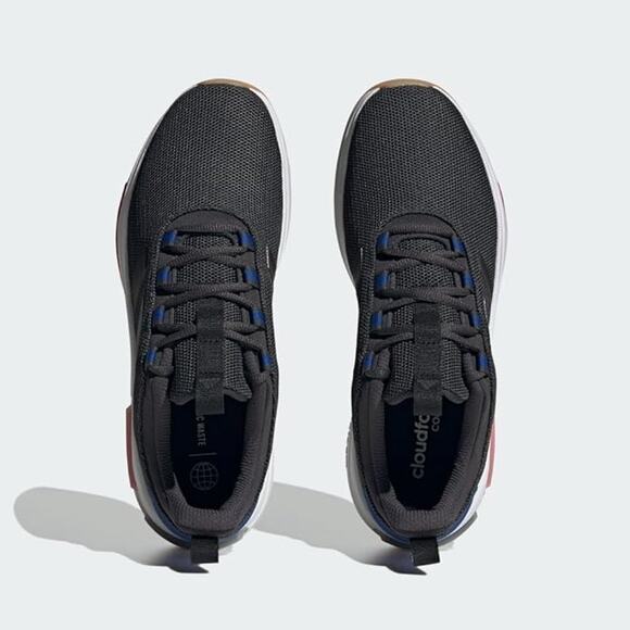 NWT Adidas Men\'s Running Racer TR23 Shoes, Carbon/Black/Team Royal Blue-SZ 8.5 main image 6